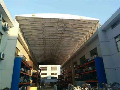 高空電動(dòng)推拉棚